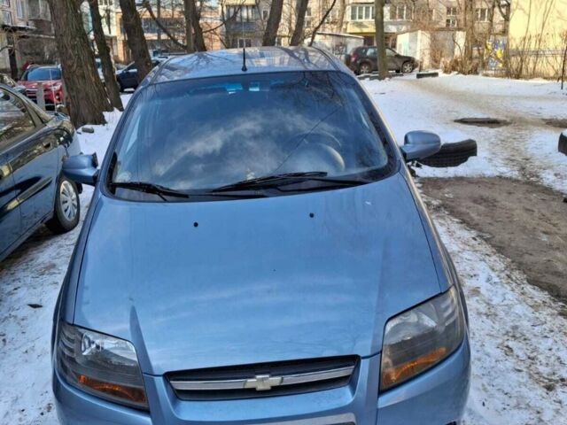 Синий Шевроле Авео, объемом двигателя 1.5 л и пробегом 98 тыс. км за 3400 $, фото 1 на Automoto.ua