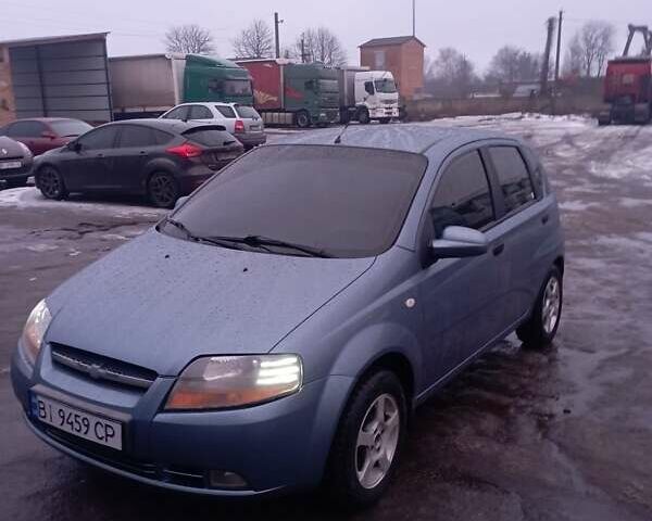Синий Шевроле Авео, объемом двигателя 1.5 л и пробегом 212 тыс. км за 3000 $, фото 1 на Automoto.ua