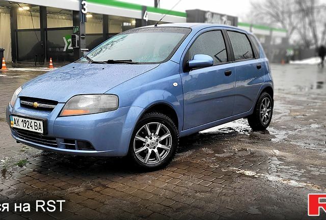 Синий Шевроле Авео, объемом двигателя 1.5 л и пробегом 25000 тыс. км за 3700 $, фото 1 на Automoto.ua