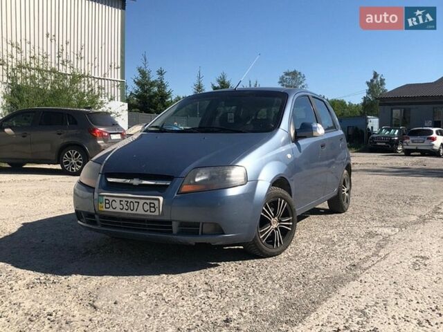Синий Шевроле Авео, объемом двигателя 1.5 л и пробегом 190 тыс. км за 1799 $, фото 1 на Automoto.ua