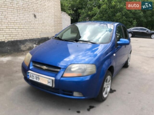 Синий Шевроле Авео, объемом двигателя 1.5 л и пробегом 171 тыс. км за 3800 $, фото 1 на Automoto.ua