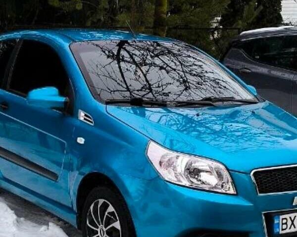 Синий Шевроле Авео, объемом двигателя 1.5 л и пробегом 147 тыс. км за 4000 $, фото 1 на Automoto.ua