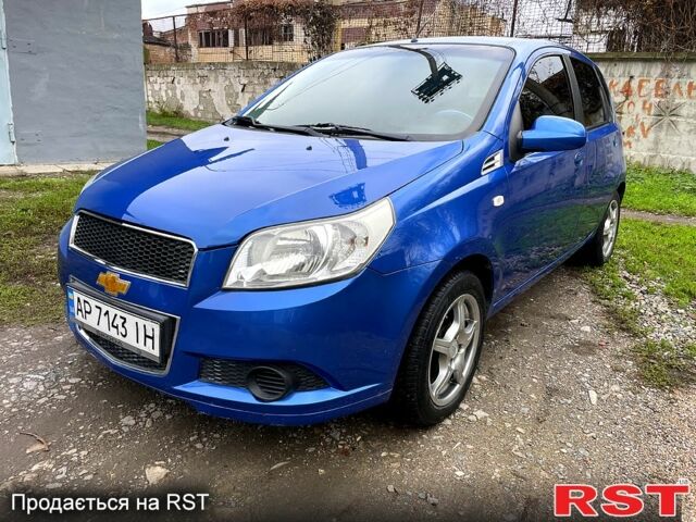 Синий Шевроле Авео, объемом двигателя 1.2 л и пробегом 177 тыс. км за 4250 $, фото 1 на Automoto.ua