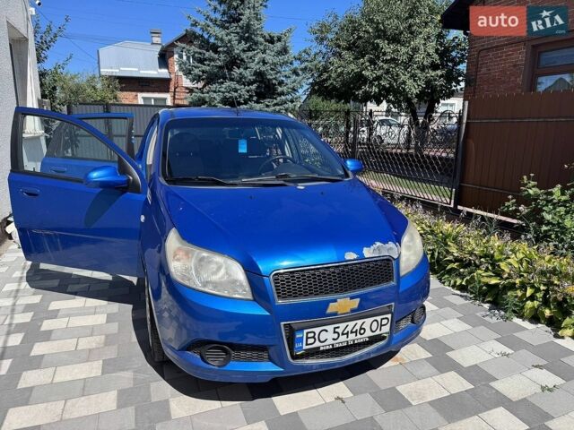 Синій Шевроле Авео, об'ємом двигуна 1.2 л та пробігом 167 тис. км за 3000 $, фото 1 на Automoto.ua