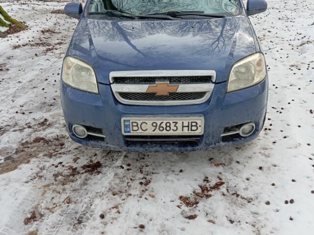 Синий Шевроле Авео, объемом двигателя 1.6 л и пробегом 150 тыс. км за 3600 $, фото 1 на Automoto.ua