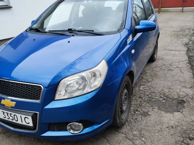 Синий Шевроле Авео, объемом двигателя 1.4 л и пробегом 192 тыс. км за 4200 $, фото 1 на Automoto.ua