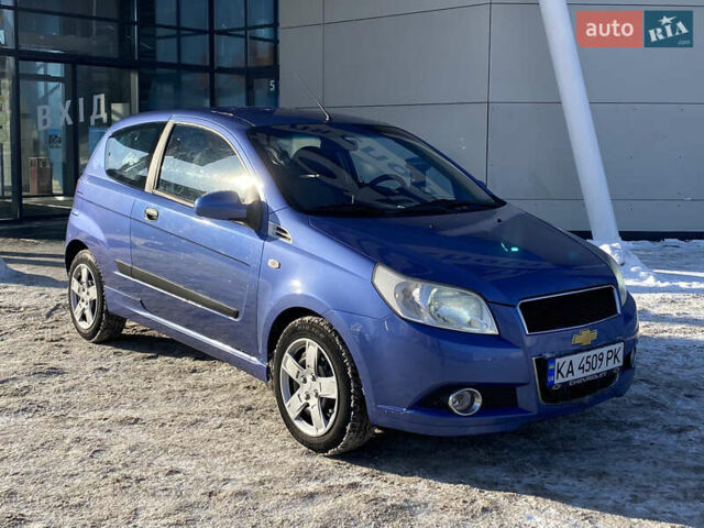 Синий Шевроле Авео, объемом двигателя 1.5 л и пробегом 113 тыс. км за 4450 $, фото 1 на Automoto.ua