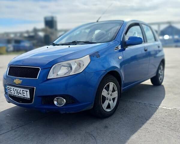Синий Шевроле Авео, объемом двигателя 1.5 л и пробегом 185 тыс. км за 4500 $, фото 1 на Automoto.ua