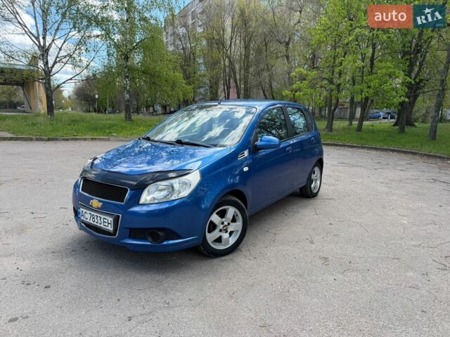 Синий Шевроле Авео, объемом двигателя 1.21 л и пробегом 153 тыс. км за 4200 $, фото 1 на Automoto.ua