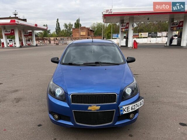 Синий Шевроле Авео, объемом двигателя 1.21 л и пробегом 209 тыс. км за 4200 $, фото 1 на Automoto.ua