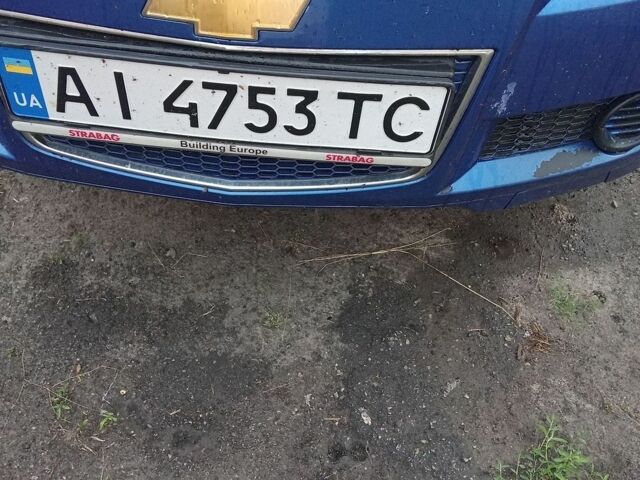 Синий Шевроле Авео, объемом двигателя 1.21 л и пробегом 168 тыс. км за 4000 $, фото 1 на Automoto.ua