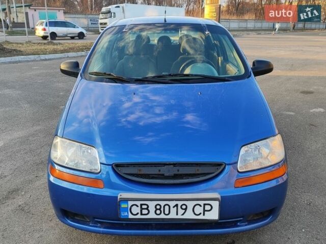 Синий Шевроле Авео, объемом двигателя 1.4 л и пробегом 250 тыс. км за 2150 $, фото 1 на Automoto.ua