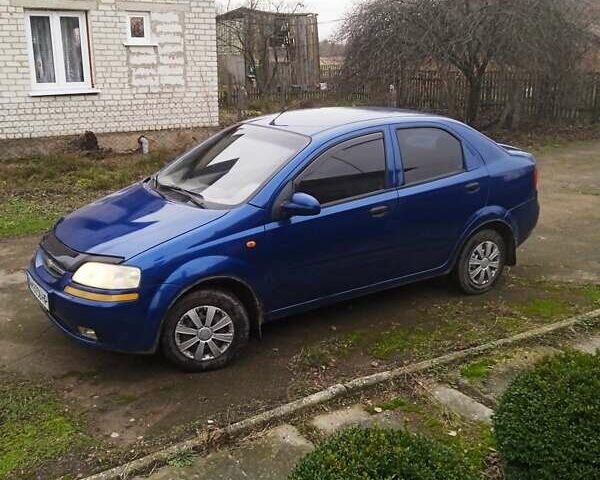 Синий Шевроле Авео, объемом двигателя 1.5 л и пробегом 225 тыс. км за 2499 $, фото 1 на Automoto.ua