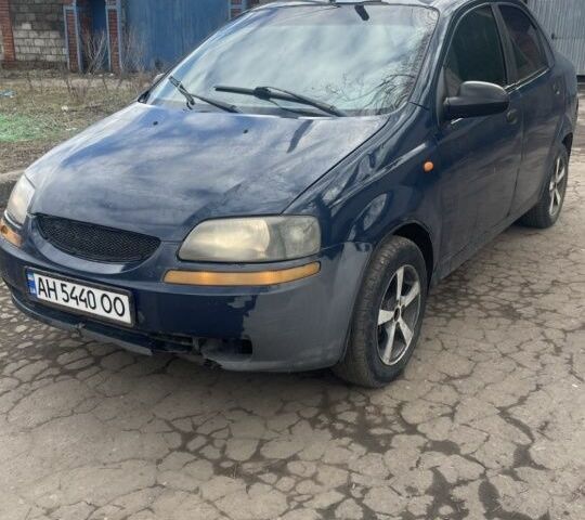 Синий Шевроле Авео, объемом двигателя 1.5 л и пробегом 400 тыс. км за 1229 $, фото 1 на Automoto.ua