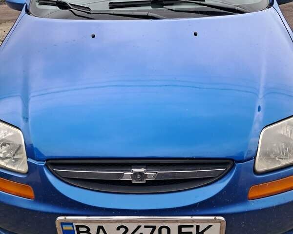 Синий Шевроле Авео, объемом двигателя 1.5 л и пробегом 290 тыс. км за 3000 $, фото 1 на Automoto.ua
