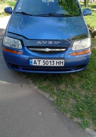 Синий Шевроле Авео, объемом двигателя 1.5 л и пробегом 169 тыс. км за 2800 $, фото 1 на Automoto.ua