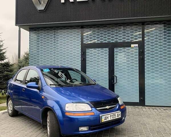 Синий Шевроле Авео, объемом двигателя 1.5 л и пробегом 244 тыс. км за 3250 $, фото 1 на Automoto.ua