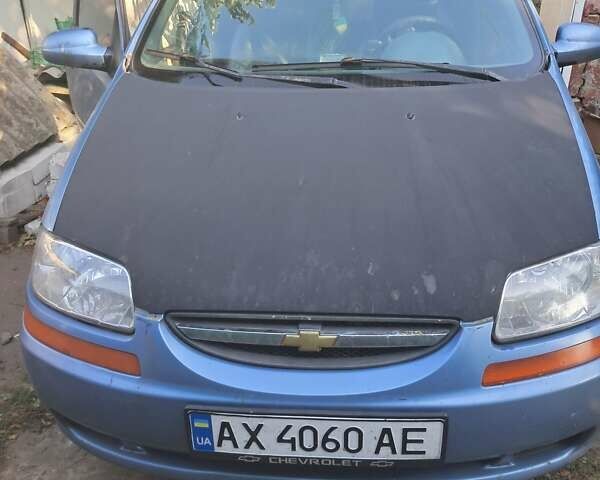 Синий Шевроле Авео, объемом двигателя 1.5 л и пробегом 163 тыс. км за 2000 $, фото 1 на Automoto.ua
