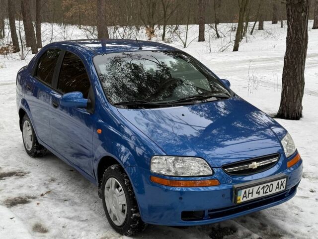 Синій Шевроле Авео, об'ємом двигуна 1.2 л та пробігом 60 тис. км за 4504 $, фото 1 на Automoto.ua