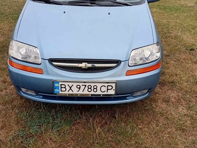 Синий Шевроле Авео, объемом двигателя 1.5 л и пробегом 187 тыс. км за 3200 $, фото 1 на Automoto.ua