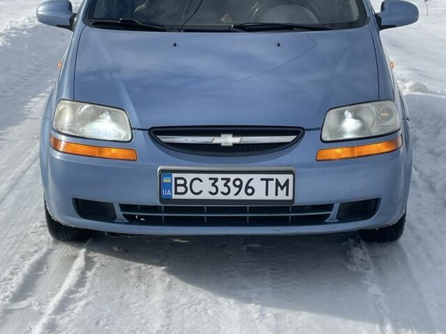 Синий Шевроле Авео, объемом двигателя 1.5 л и пробегом 197 тыс. км за 2100 $, фото 1 на Automoto.ua