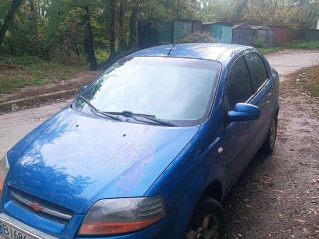 Синий Шевроле Авео, объемом двигателя 1.5 л и пробегом 262 тыс. км за 3100 $, фото 1 на Automoto.ua