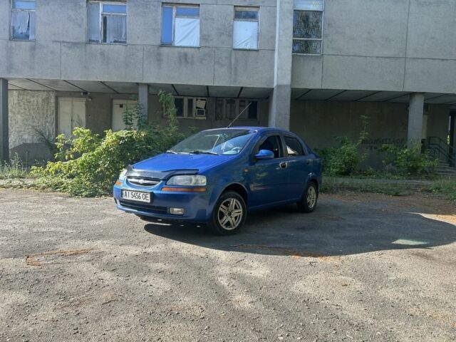 Синий Шевроле Авео, объемом двигателя 1.5 л и пробегом 250 тыс. км за 3000 $, фото 1 на Automoto.ua