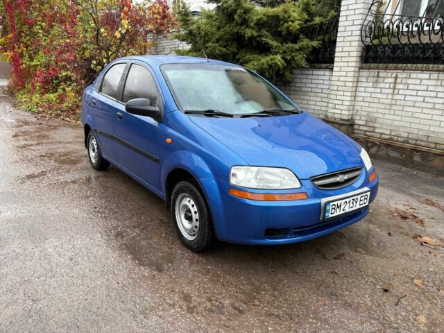 Шевроле Авео 2005 в Сумах на Automoto.ua Синий Шевроле Авео, объемом двигателя 1.5 л и пробегом 168 тыс. км за 3080 $, фото 1 на Automoto.ua