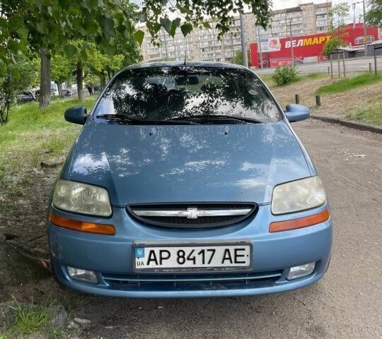 Синий Шевроле Авео, объемом двигателя 1.5 л и пробегом 260 тыс. км за 2800 $, фото 1 на Automoto.ua
