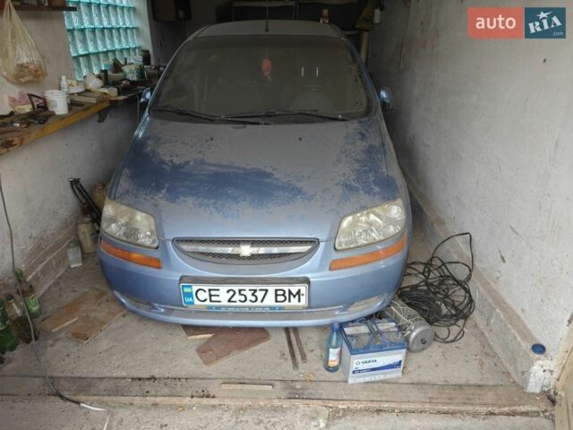Синий Шевроле Авео, объемом двигателя 1.4 л и пробегом 200 тыс. км за 3000 $, фото 1 на Automoto.ua