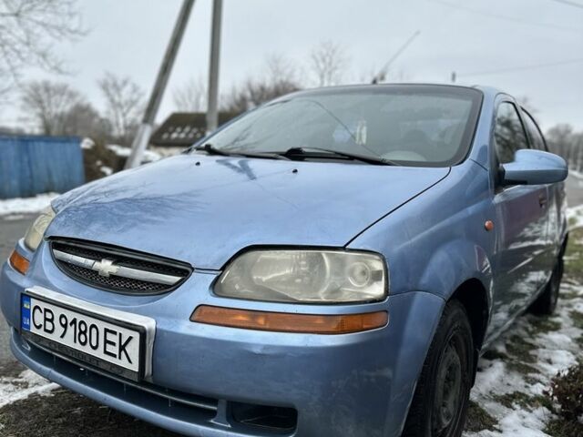 Синий Шевроле Авео, объемом двигателя 1.5 л и пробегом 645 тыс. км за 1449 $, фото 1 на Automoto.ua