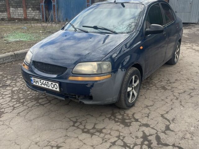 Синий Шевроле Авео, объемом двигателя 1.5 л и пробегом 400 тыс. км за 1393 $, фото 1 на Automoto.ua