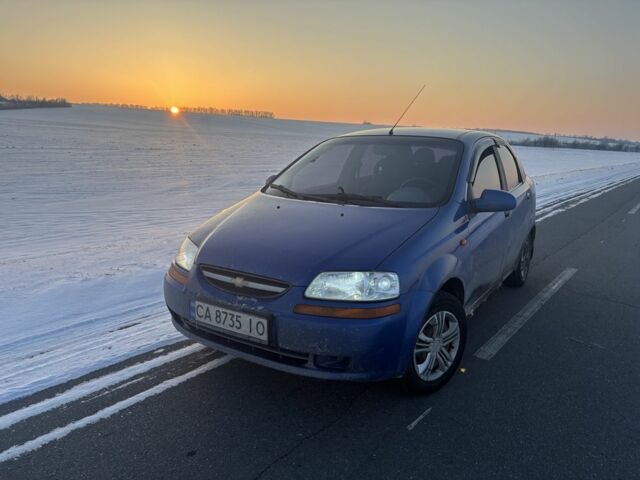 Синий Шевроле Авео, объемом двигателя 1.5 л и пробегом 260 тыс. км за 3300 $, фото 1 на Automoto.ua