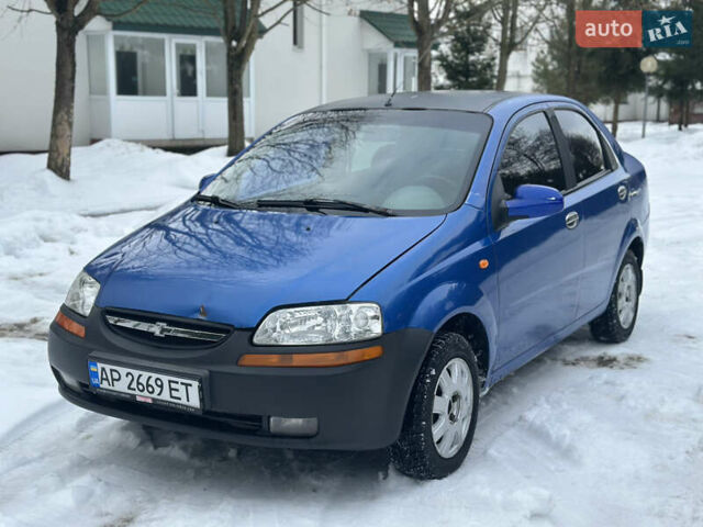 Синий Шевроле Авео, объемом двигателя 1.5 л и пробегом 253 тыс. км за 2599 $, фото 1 на Automoto.ua
