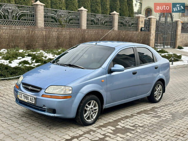 Синий Шевроле Авео, объемом двигателя 1.5 л и пробегом 208 тыс. км за 1599 $, фото 1 на Automoto.ua