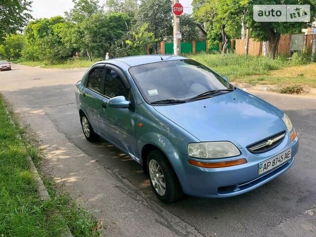 Синій Шевроле Авео, об'ємом двигуна 1.5 л та пробігом 175 тис. км за 4200 $, фото 1 на Automoto.ua