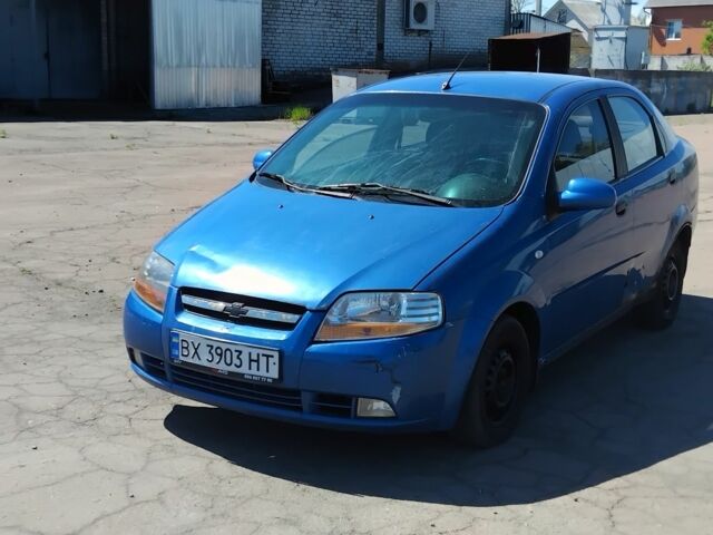 Синий Шевроле Авео, объемом двигателя 1.5 л и пробегом 332 тыс. км за 1000 $, фото 1 на Automoto.ua