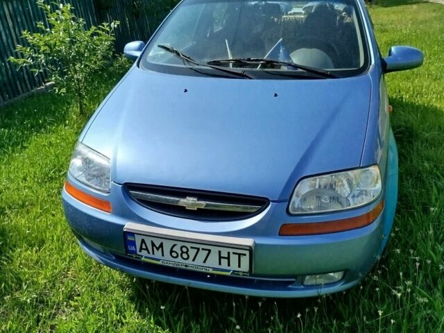 Синий Шевроле Авео, объемом двигателя 1.5 л и пробегом 151 тыс. км за 3200 $, фото 1 на Automoto.ua