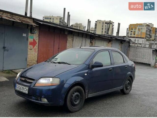 Синий Шевроле Авео, объемом двигателя 1.5 л и пробегом 211 тыс. км за 900 $, фото 1 на Automoto.ua