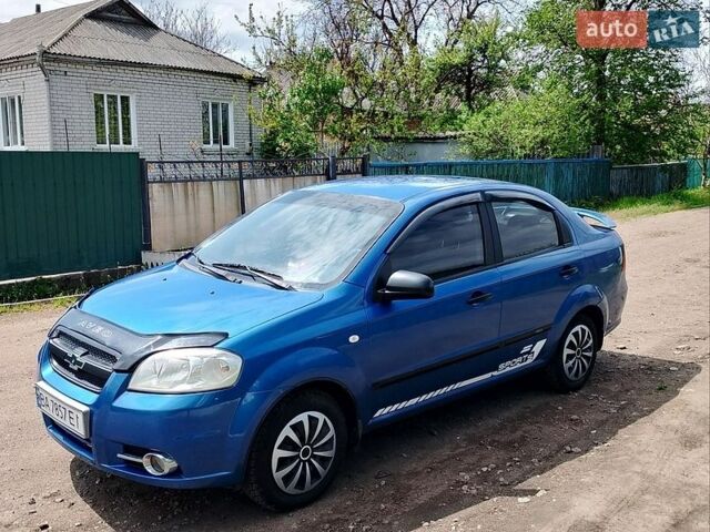 Синий Шевроле Авео, объемом двигателя 1.5 л и пробегом 172 тыс. км за 3000 $, фото 1 на Automoto.ua