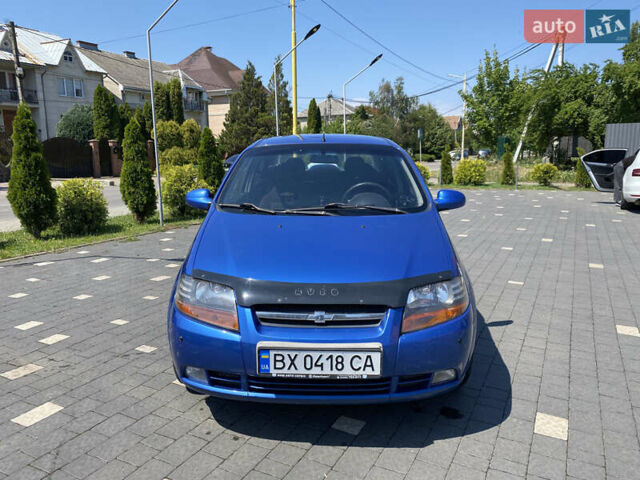 Синий Шевроле Авео, объемом двигателя 1.5 л и пробегом 183 тыс. км за 3500 $, фото 1 на Automoto.ua