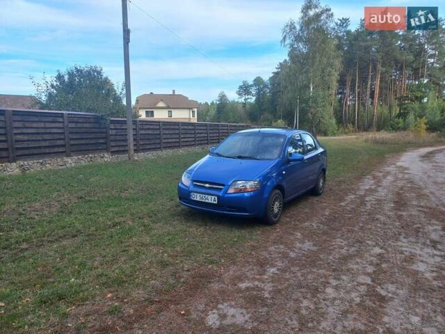 Синий Шевроле Авео, объемом двигателя 1.5 л и пробегом 208 тыс. км за 2450 $, фото 1 на Automoto.ua