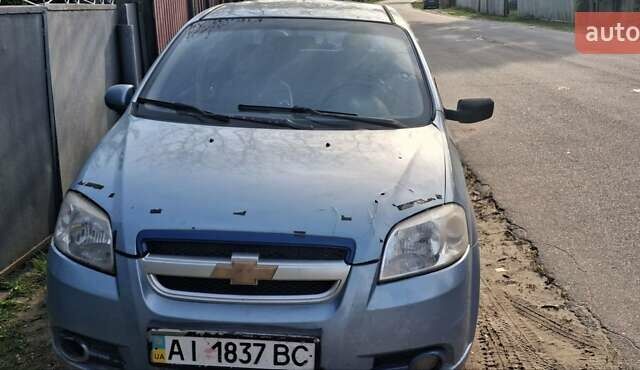 Синий Шевроле Авео, объемом двигателя 1.6 л и пробегом 310 тыс. км за 1550 $, фото 1 на Automoto.ua