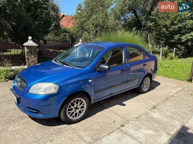 Синий Шевроле Авео, объемом двигателя 1.4 л и пробегом 219 тыс. км за 3570 $, фото 1 на Automoto.ua