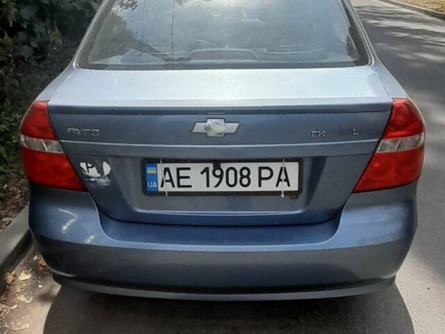 Синий Шевроле Авео, объемом двигателя 1.1 л и пробегом 244 тыс. км за 4200 $, фото 1 на Automoto.ua