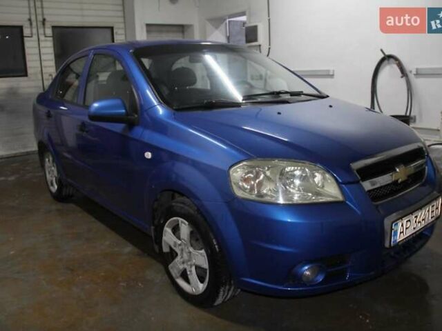 Синий Шевроле Авео, объемом двигателя 1.5 л и пробегом 94 тыс. км за 4200 $, фото 1 на Automoto.ua