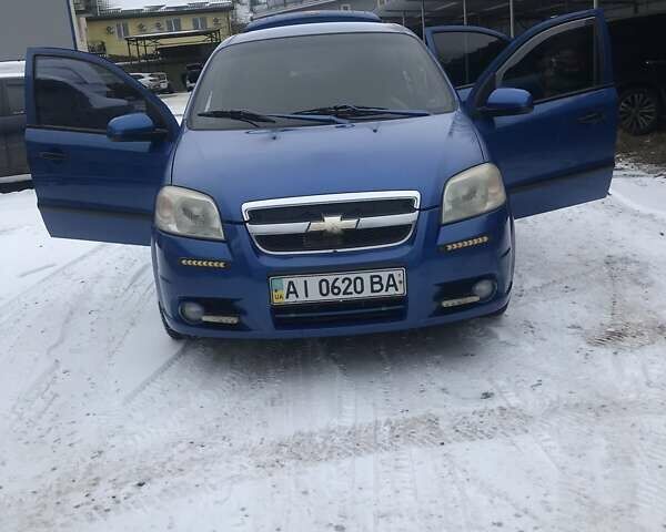 Синий Шевроле Авео, объемом двигателя 1.5 л и пробегом 237 тыс. км за 3700 $, фото 1 на Automoto.ua