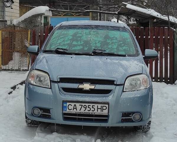 Синий Шевроле Авео, объемом двигателя 1.6 л и пробегом 194 тыс. км за 4100 $, фото 1 на Automoto.ua