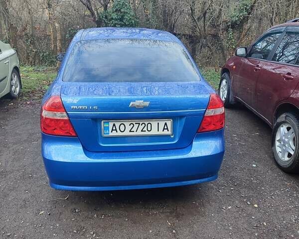 Синий Шевроле Авео, объемом двигателя 1.5 л и пробегом 195 тыс. км за 3400 $, фото 1 на Automoto.ua