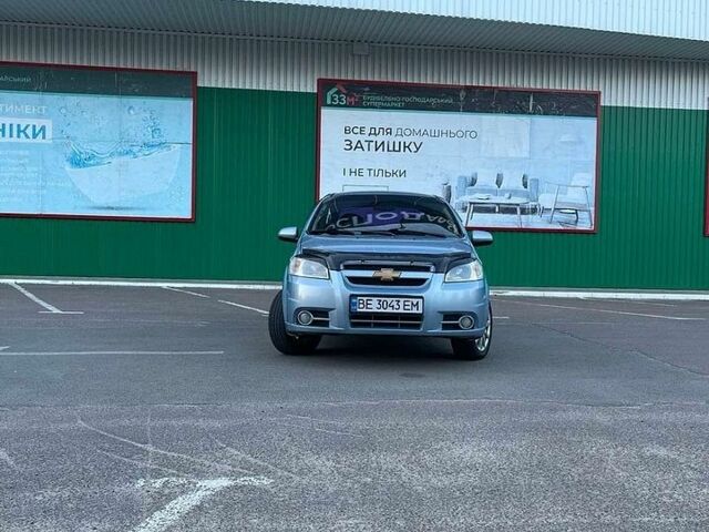 Синий Шевроле Авео, объемом двигателя 1.6 л и пробегом 176 тыс. км за 4300 $, фото 1 на Automoto.ua